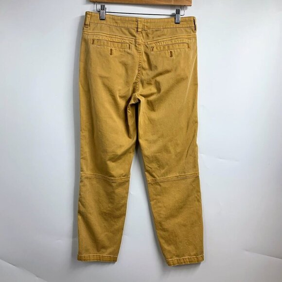 Prana Women's Janesse High Rise Cotton Denim Tapered Slash Pocket Jeans Size 10 - Picture 2 of 13